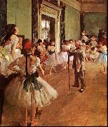The Dance Class Edgar Degas